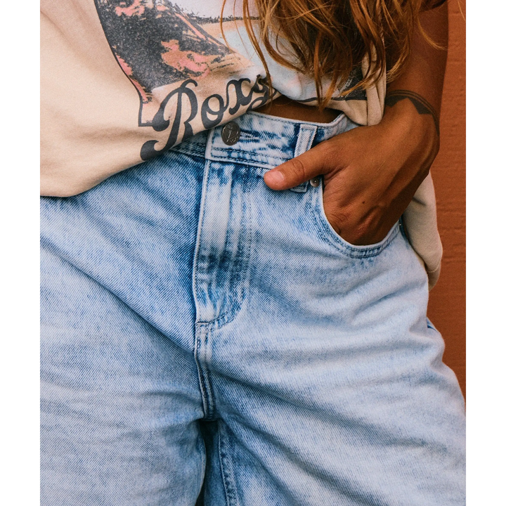 Roxy Morning Splendour Denim Shorts 