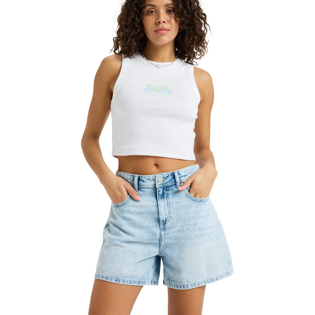 Roxy Morning Splendour Denim Shorts 