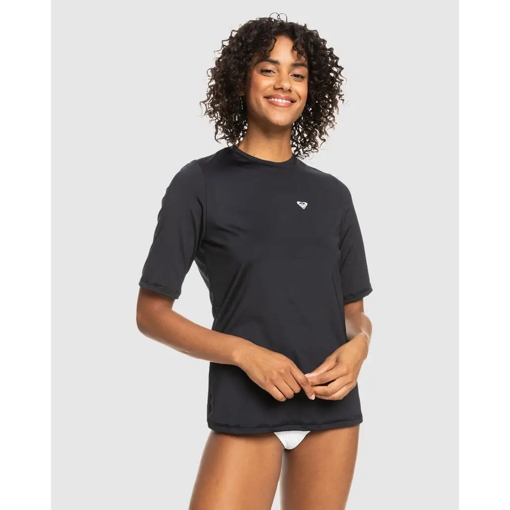 Roxy New Enjoy Waves UPF 50 Surf T-Shirt 