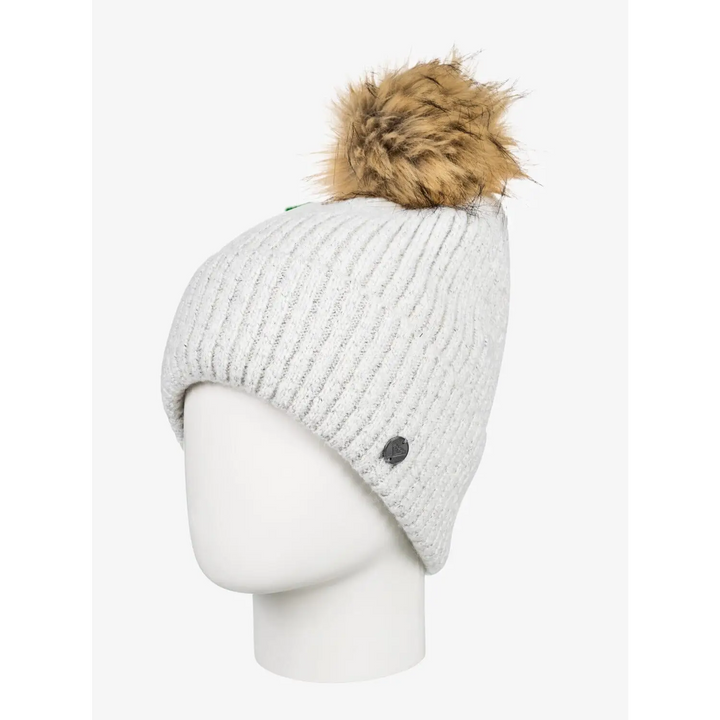 Roxy Peak Chic Beanie Bright White 