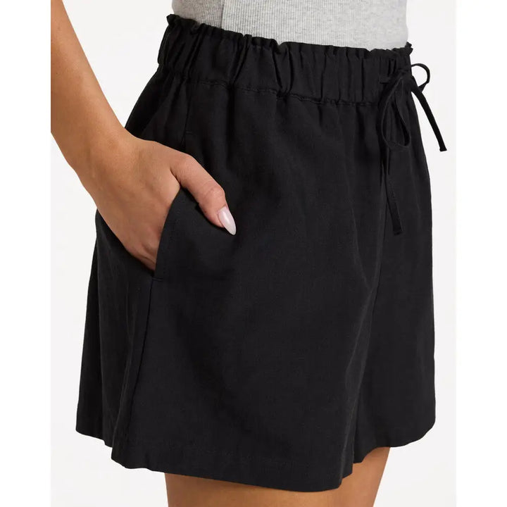 Roxy Place To Be Linen Shorts