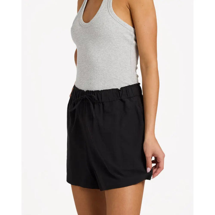 Roxy Place To Be Linen Shorts