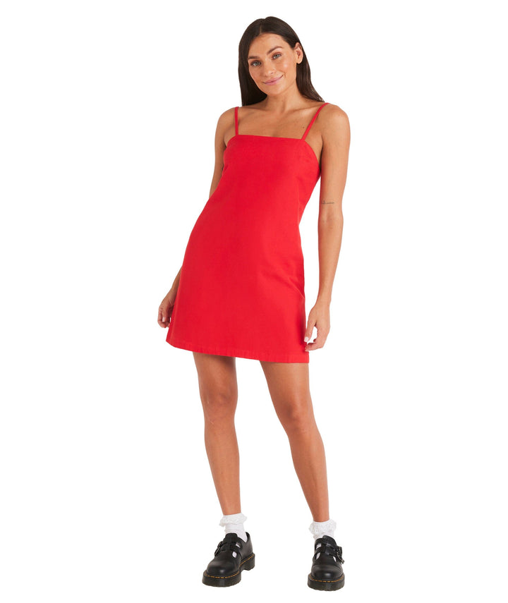 Roxy Playa Blanca Solid Woven Dress 
