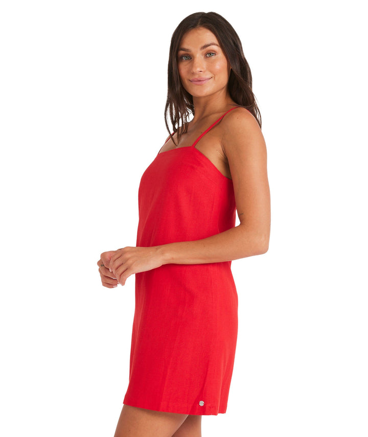 Roxy Playa Blanca Solid Woven Dress 
