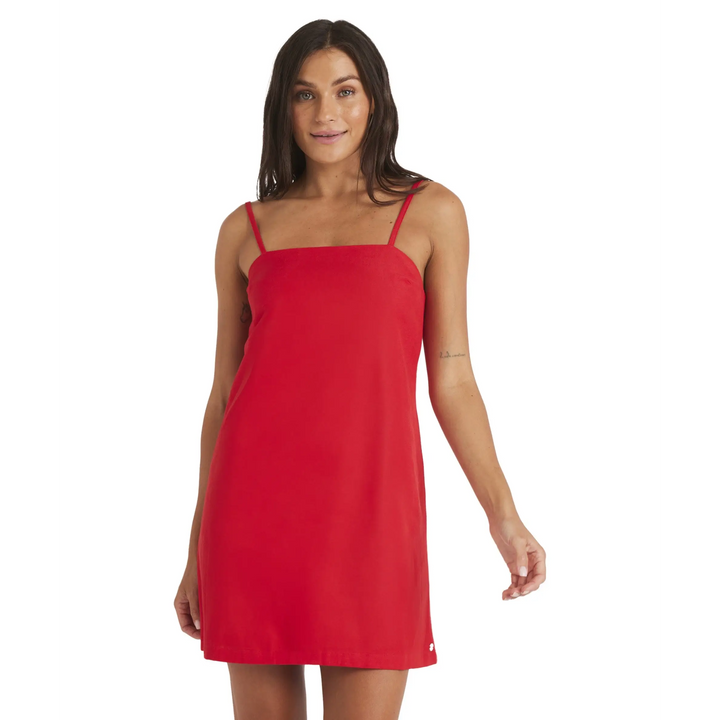 Roxy Playa Blanca Solid Woven Dress 