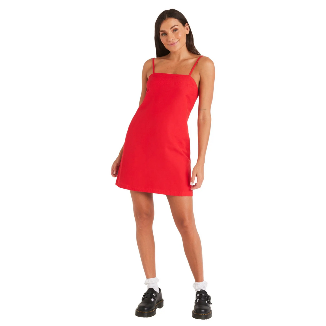 Roxy Playa Blanca Solid Woven Dress 