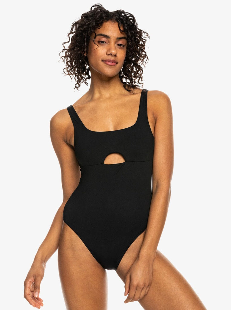 Roxy Pro The Double Line One-Piece Swimsuit 