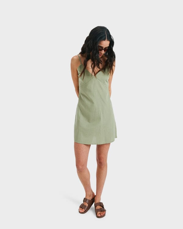 Roxy Santorini Slip Mini Dress 