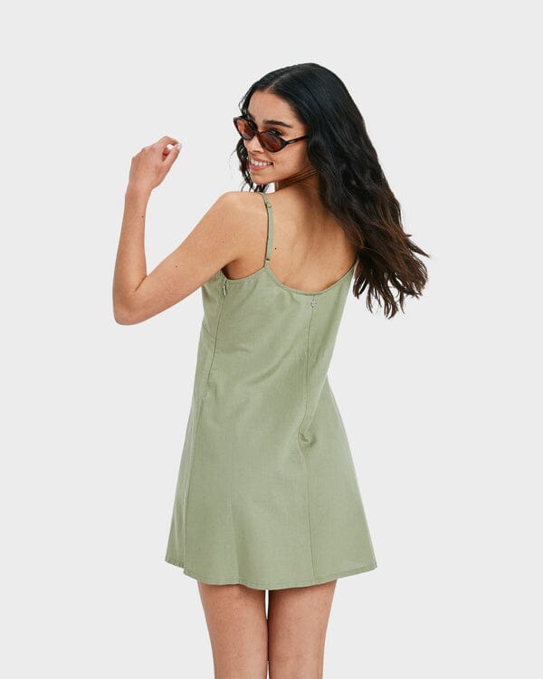 Roxy Santorini Slip Mini Dress 