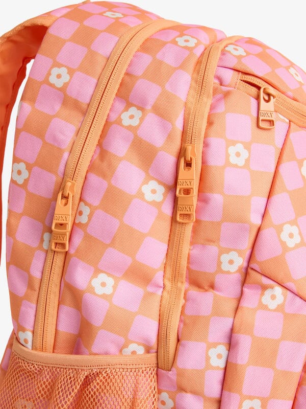 Roxy Shadow Swell Backpack - Tangerine Tic Tac Fleur 