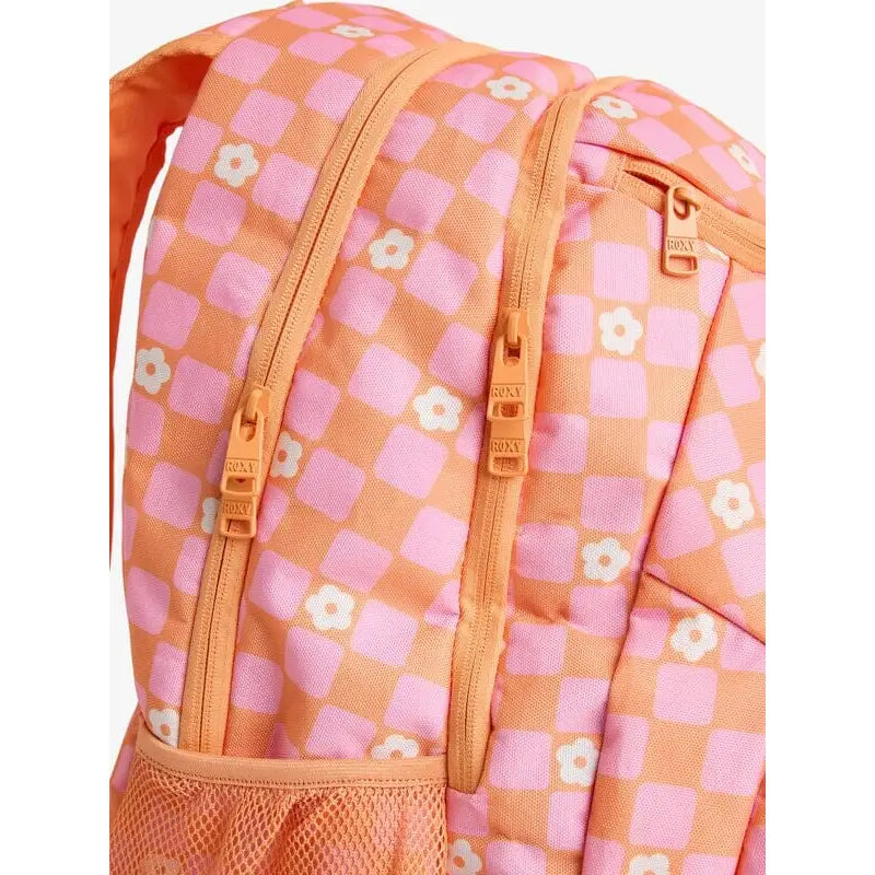 Roxy Shadow Swell Backpack - Tangerine Tic Tac Fleur 