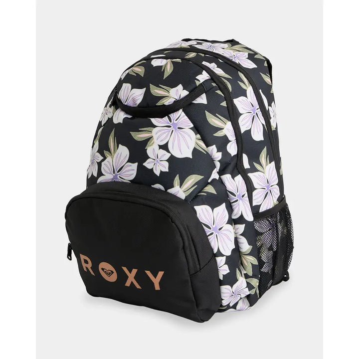Roxy Shadow Swell Floral Medium Backpack - Of The Pacific