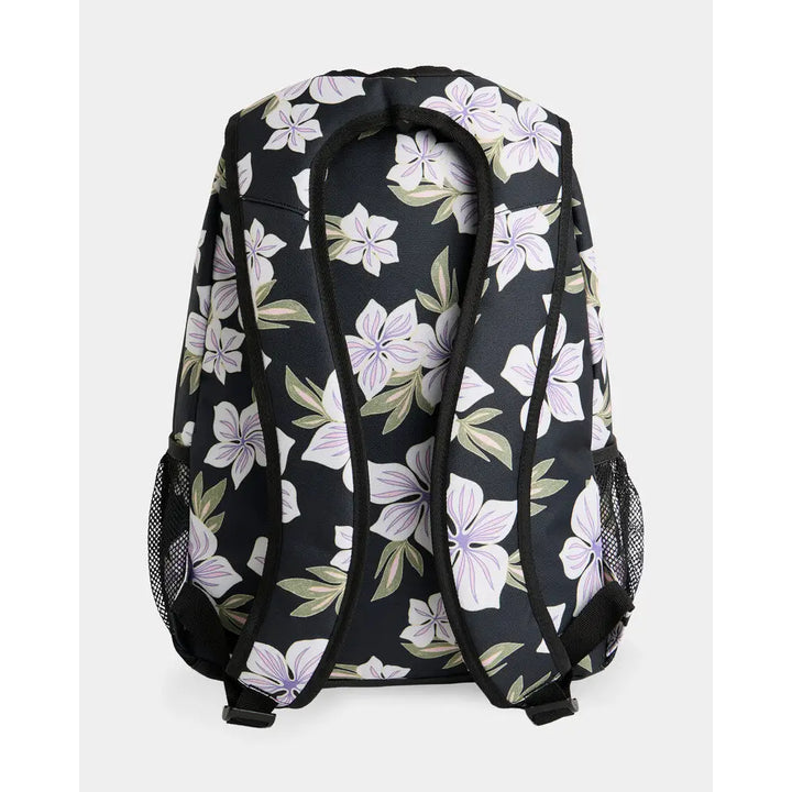 Roxy Shadow Swell Floral Medium Backpack - Of The Pacific
