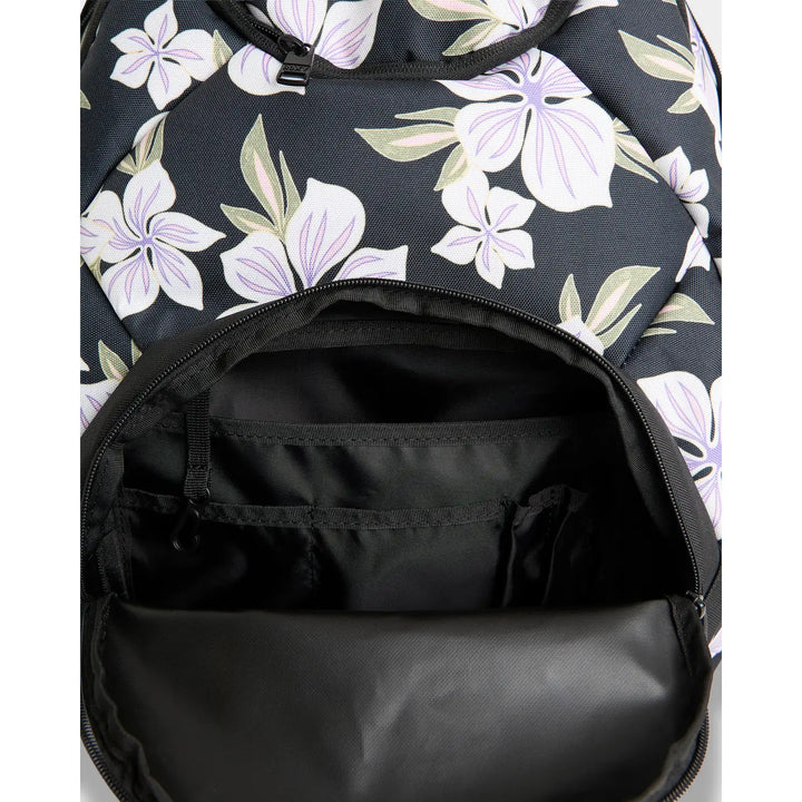 Roxy Shadow Swell Floral Medium Backpack - Of The Pacific
