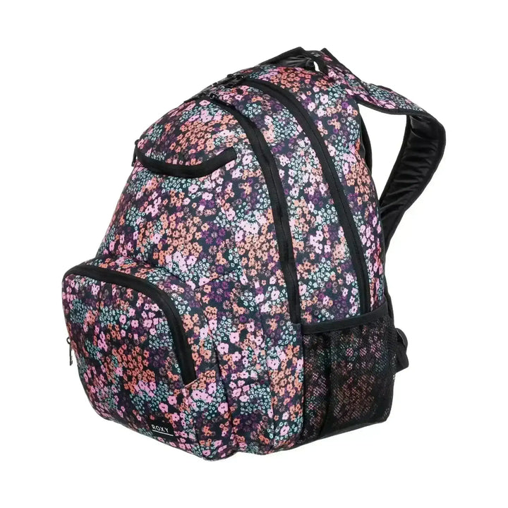 Roxy Shadow Swell Printed Backpack Anthracite Floral Daze 