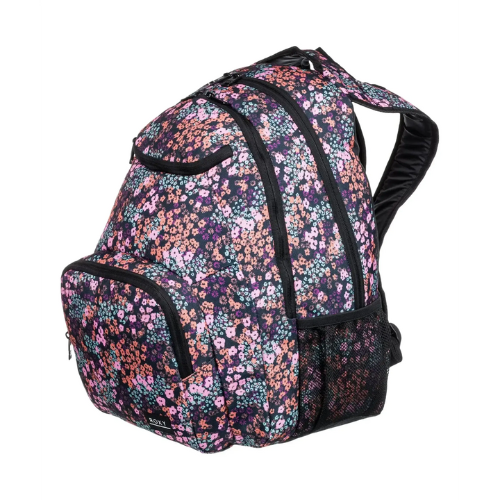 Roxy Shadow Swell Printed Backpack Anthracite Floral Daze 