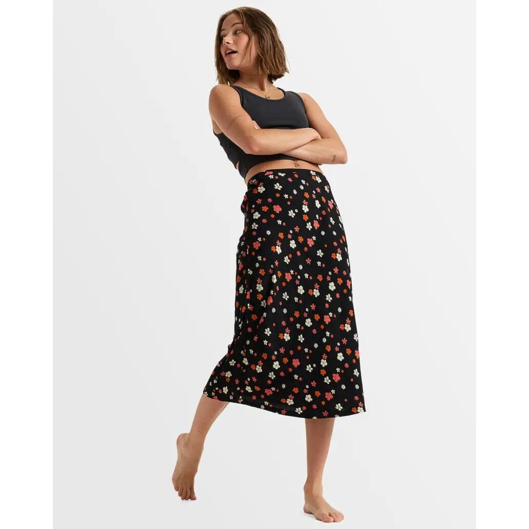 Roxy Shelly Beach Midi Skirt 