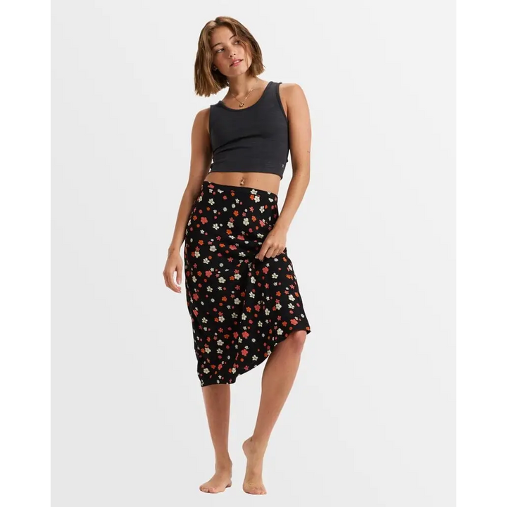 Roxy Shelly Beach Midi Skirt 