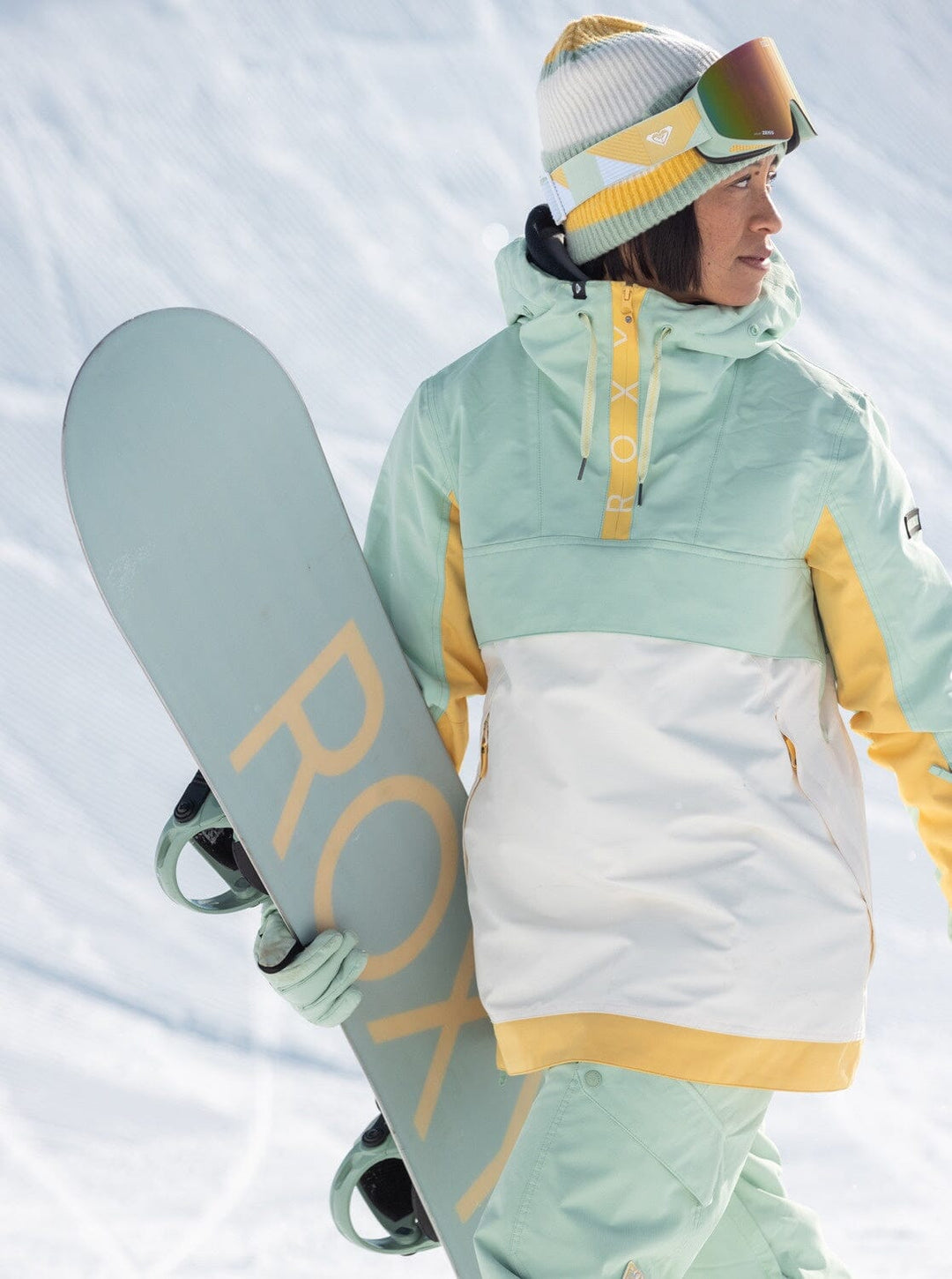 Roxy Shelter Technical Jacket Cameo Green XS 