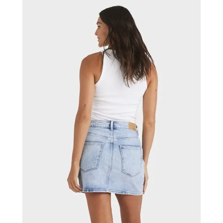 Roxy Shine Denim Skirt 