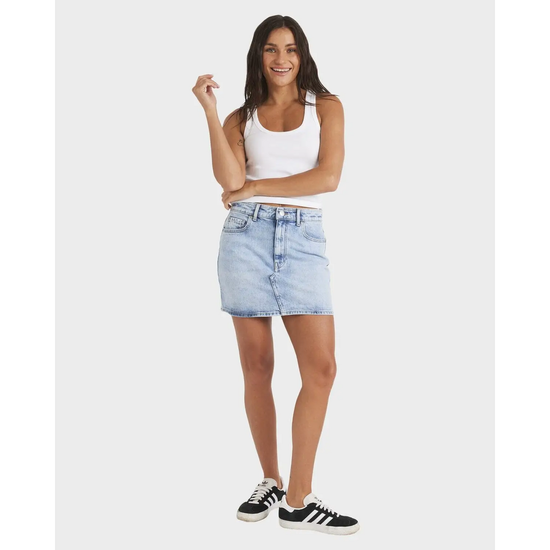 Roxy Shine Denim Skirt 