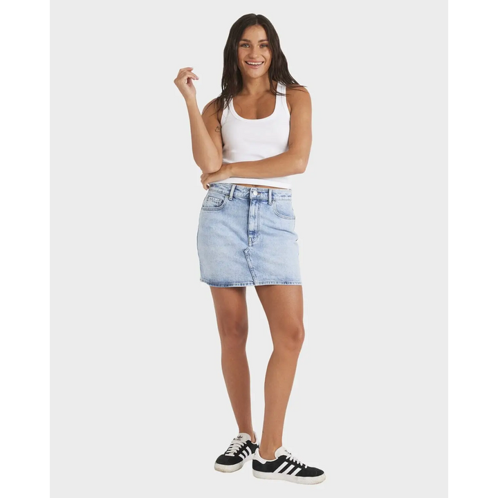 Roxy Shine Denim Skirt 