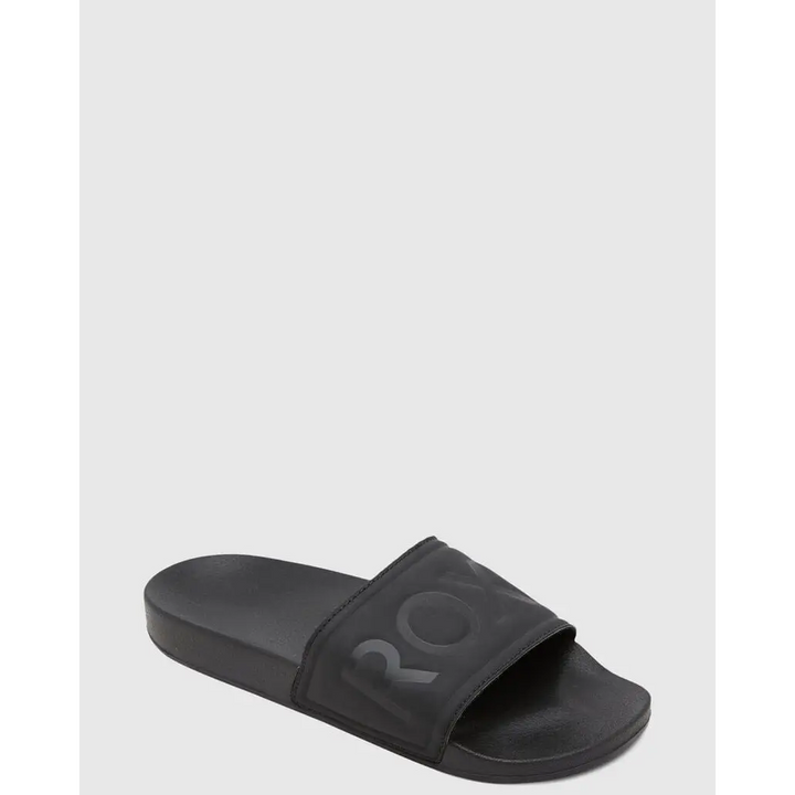 Roxy Slippy II Slides - Black 