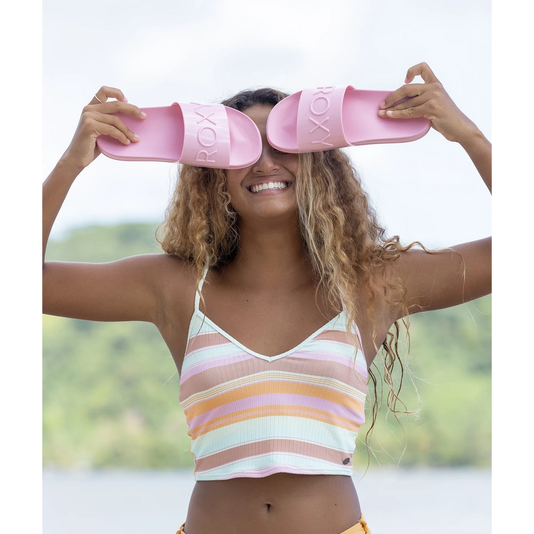 Roxy Slippy Jelly Slides 