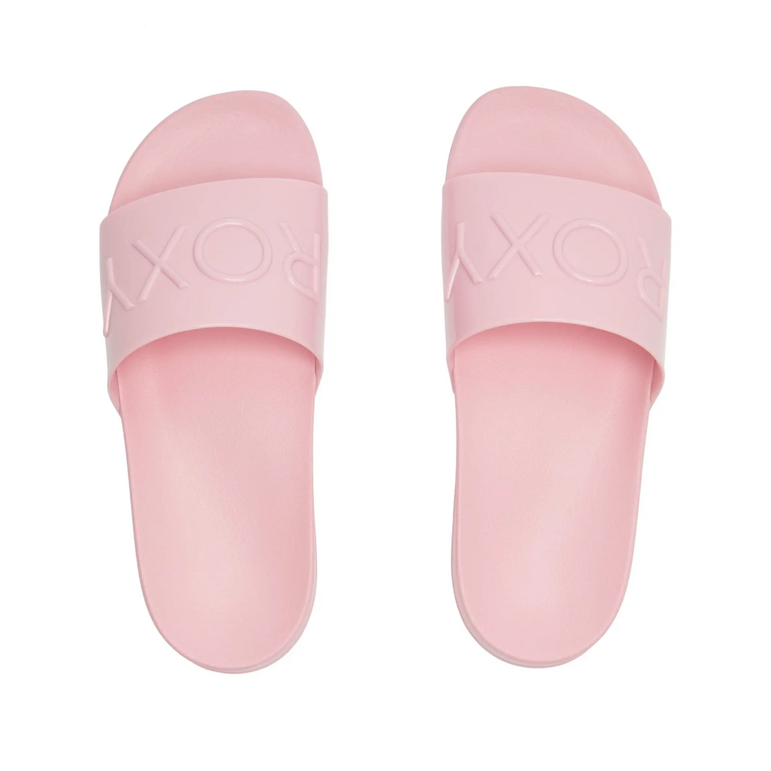 Roxy Slippy Jelly Slides Pink 6 