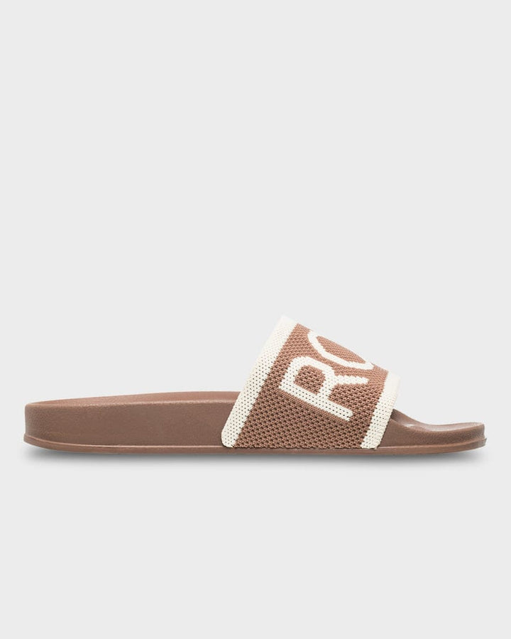 Roxy Slippy Knit Slide - Tiramisu 
