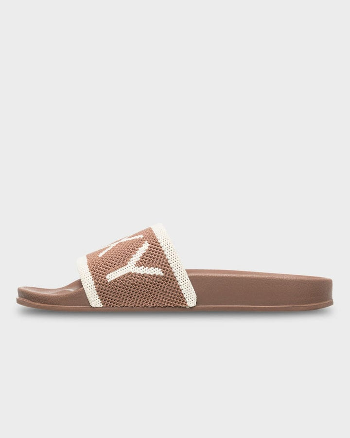 Roxy Slippy Knit Slide - Tiramisu 
