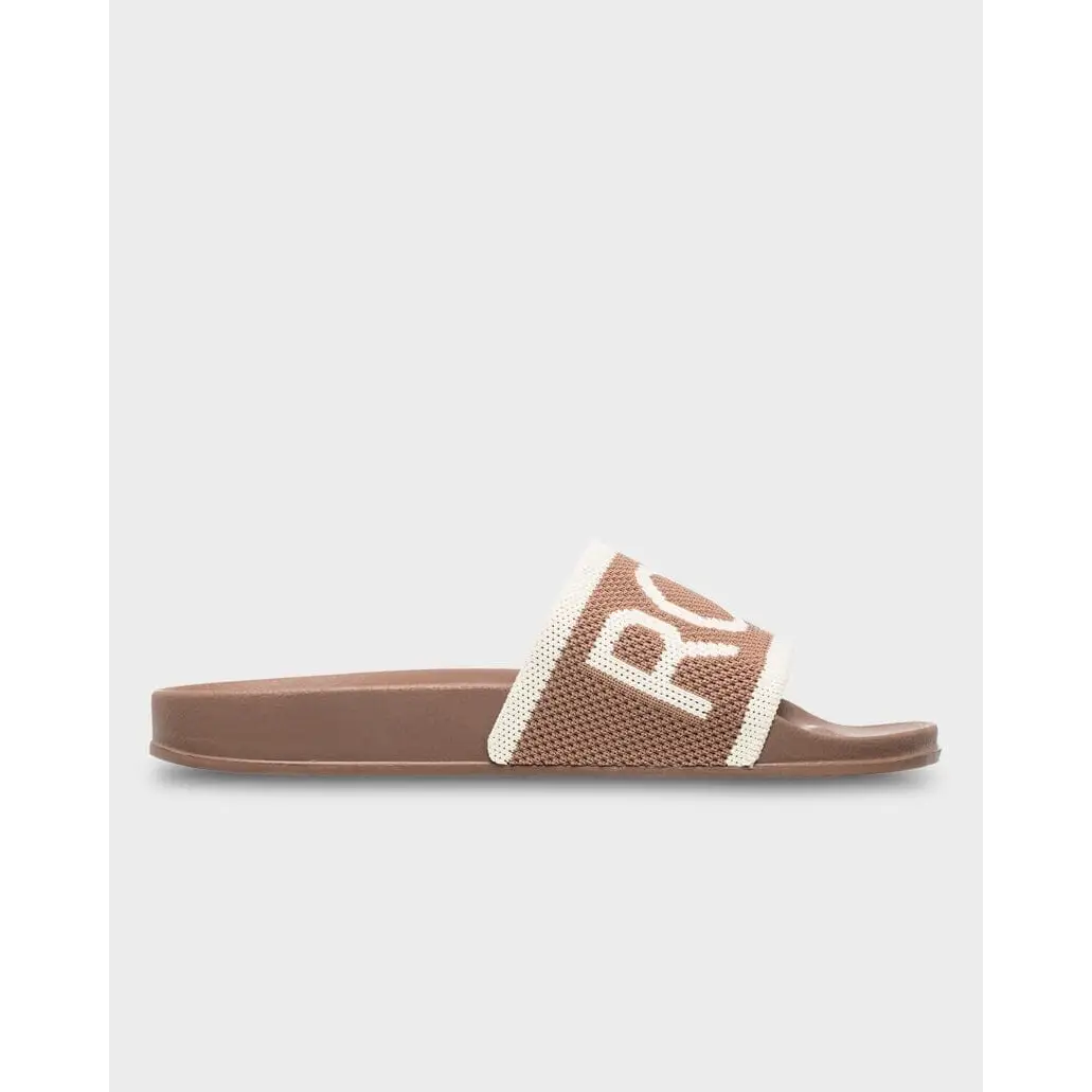 Roxy Slippy Knit Slide - Tiramisu 