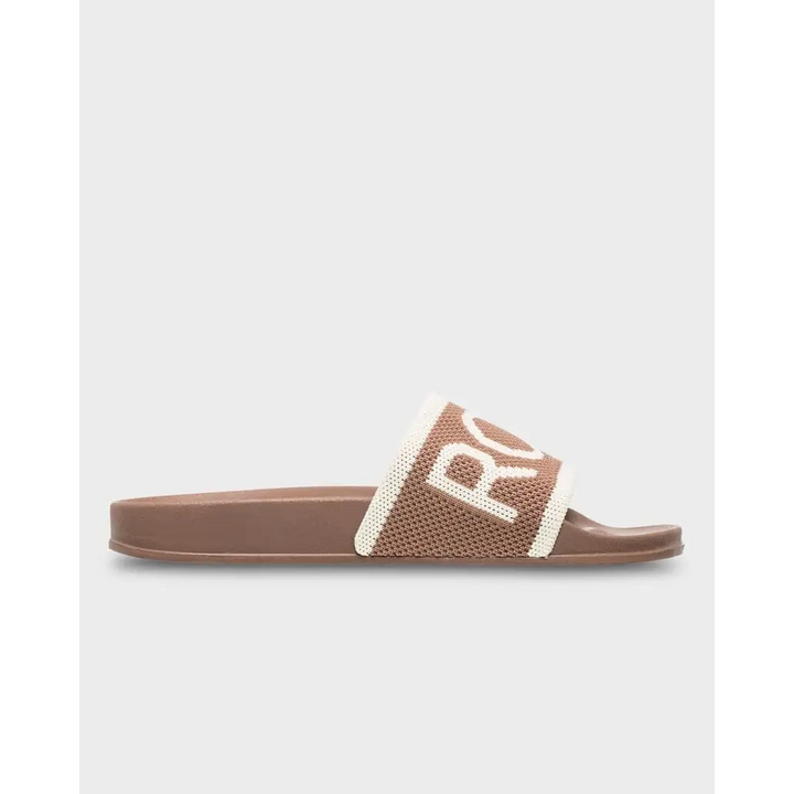 Roxy Slippy Knit Slide - Tiramisu 