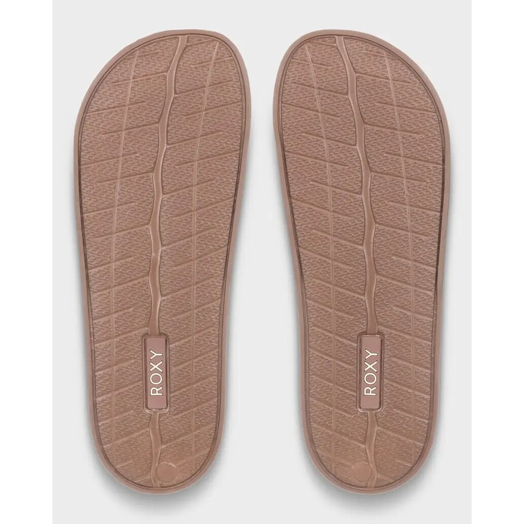 Roxy Slippy Knit Slide - Tiramisu 