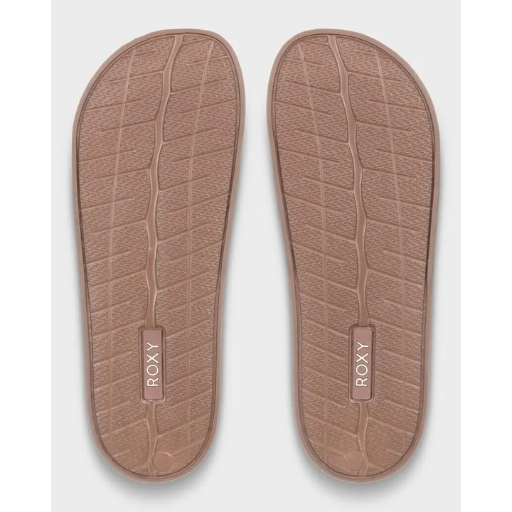 Roxy Slippy Knit Slide - Tiramisu 