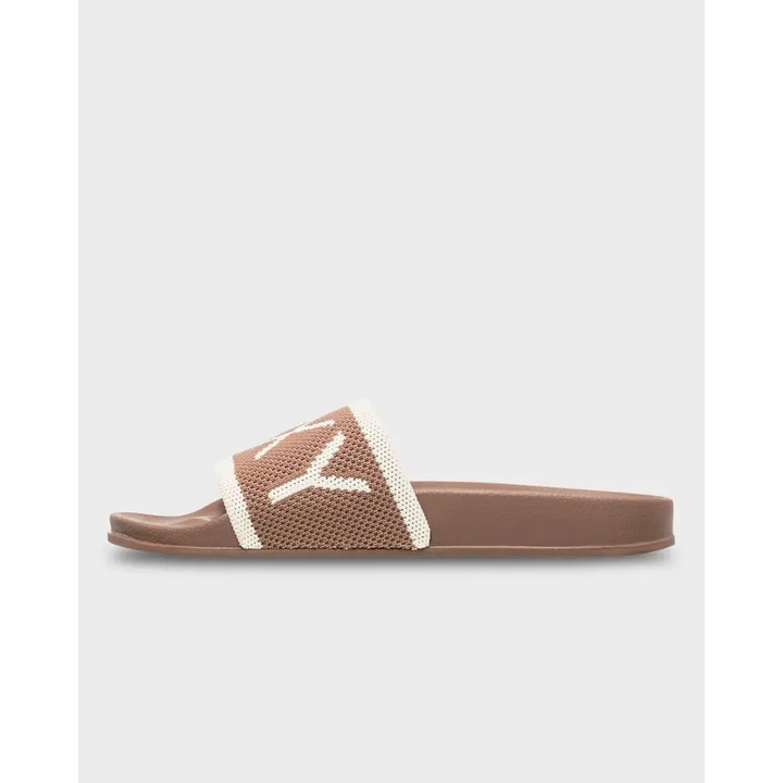 Roxy Slippy Knit Slide - Tiramisu 