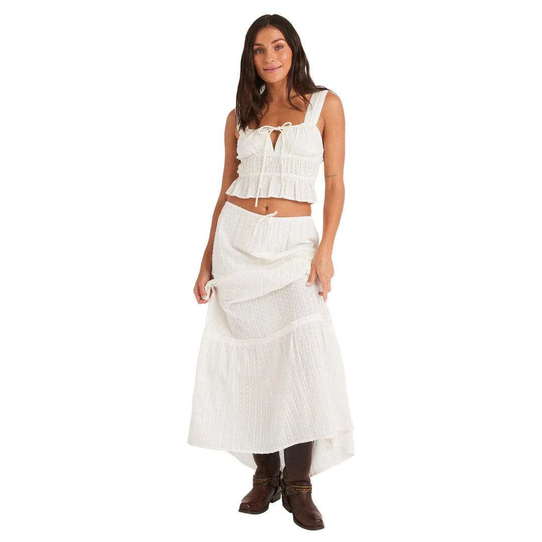 Roxy Sol Sunset Mist Woven Top 