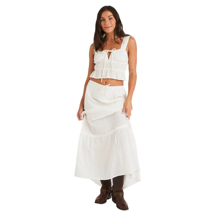 Roxy Sol Sunset Mist Woven Top 