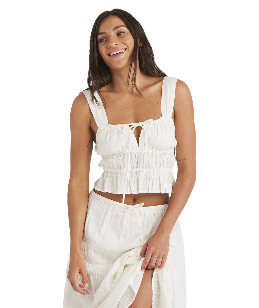 Roxy Sol Sunset Mist Woven Top 