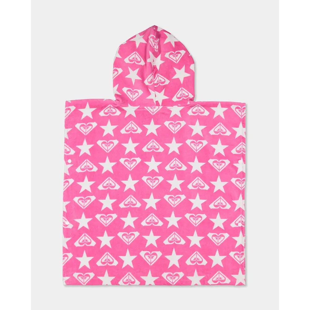 Roxy Stay Magical Hooded Towel - Pink Carnation Super Star