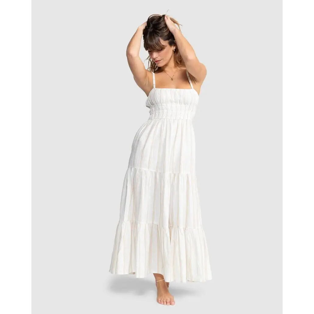 Roxy Sunshine Coastline Stripe Dress 