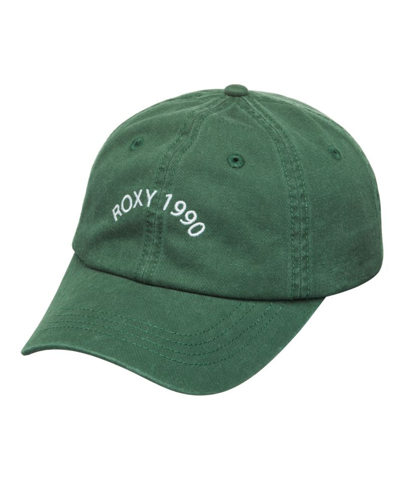 Roxy Toadstool Dad Cap - Deep Grass Green 