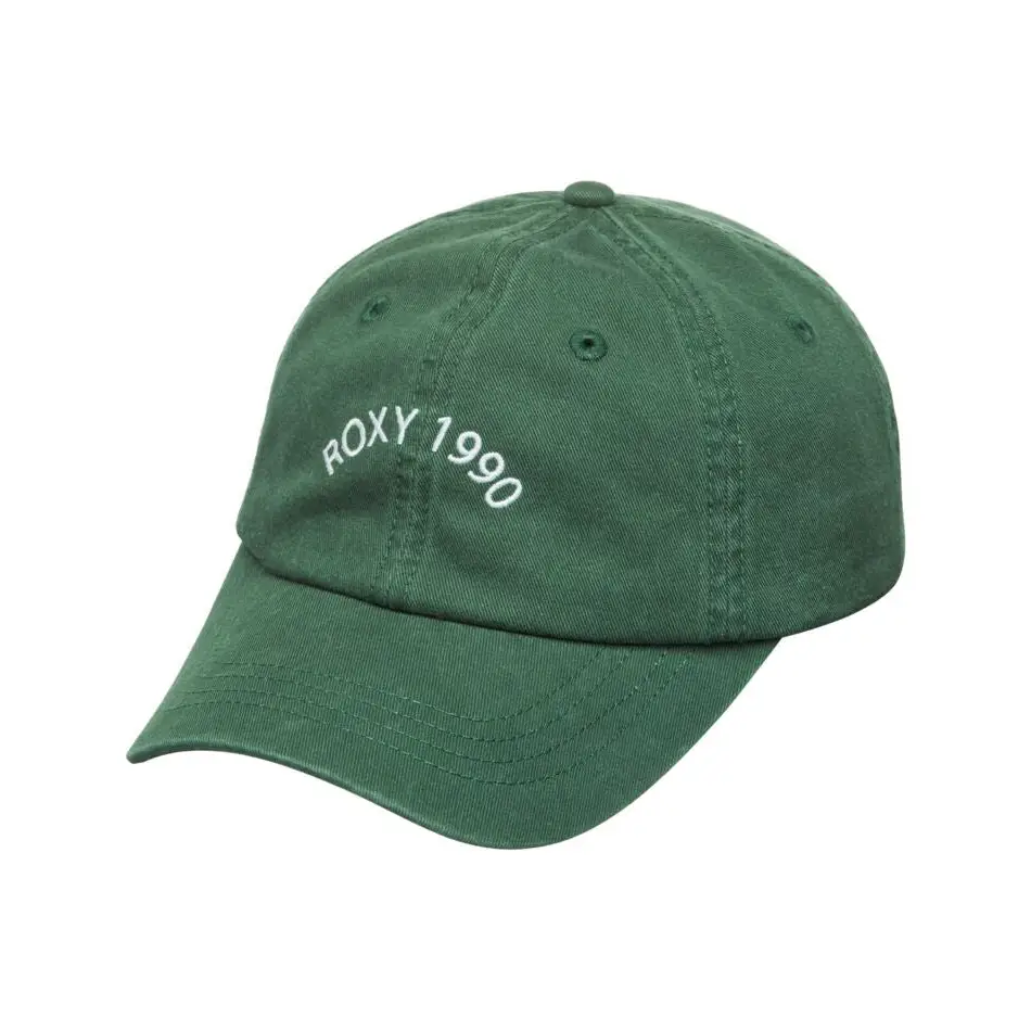 Roxy Toadstool Dad Cap - Deep Grass Green 