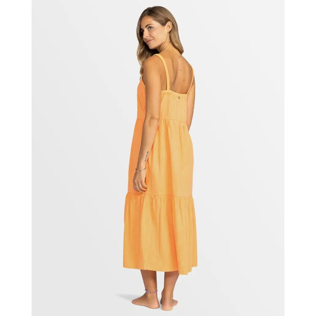 Roxy Waiting Line Midi Dress 
