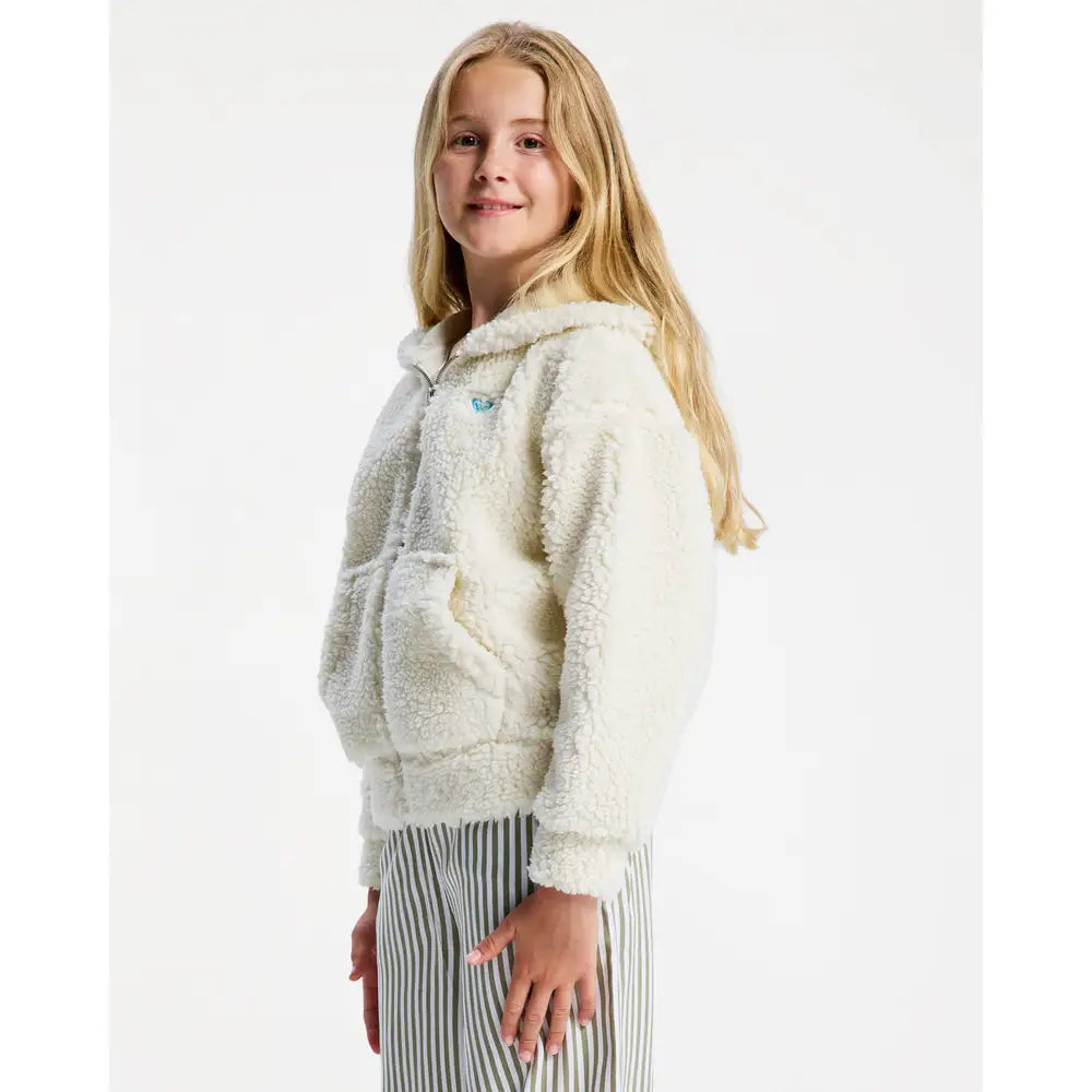 Roxy Youth Back To Full Zipped Polar Fleece