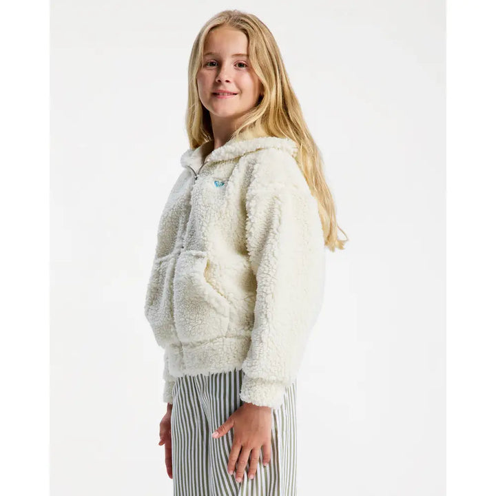 Roxy Youth Back To Full Zipped Polar Fleece