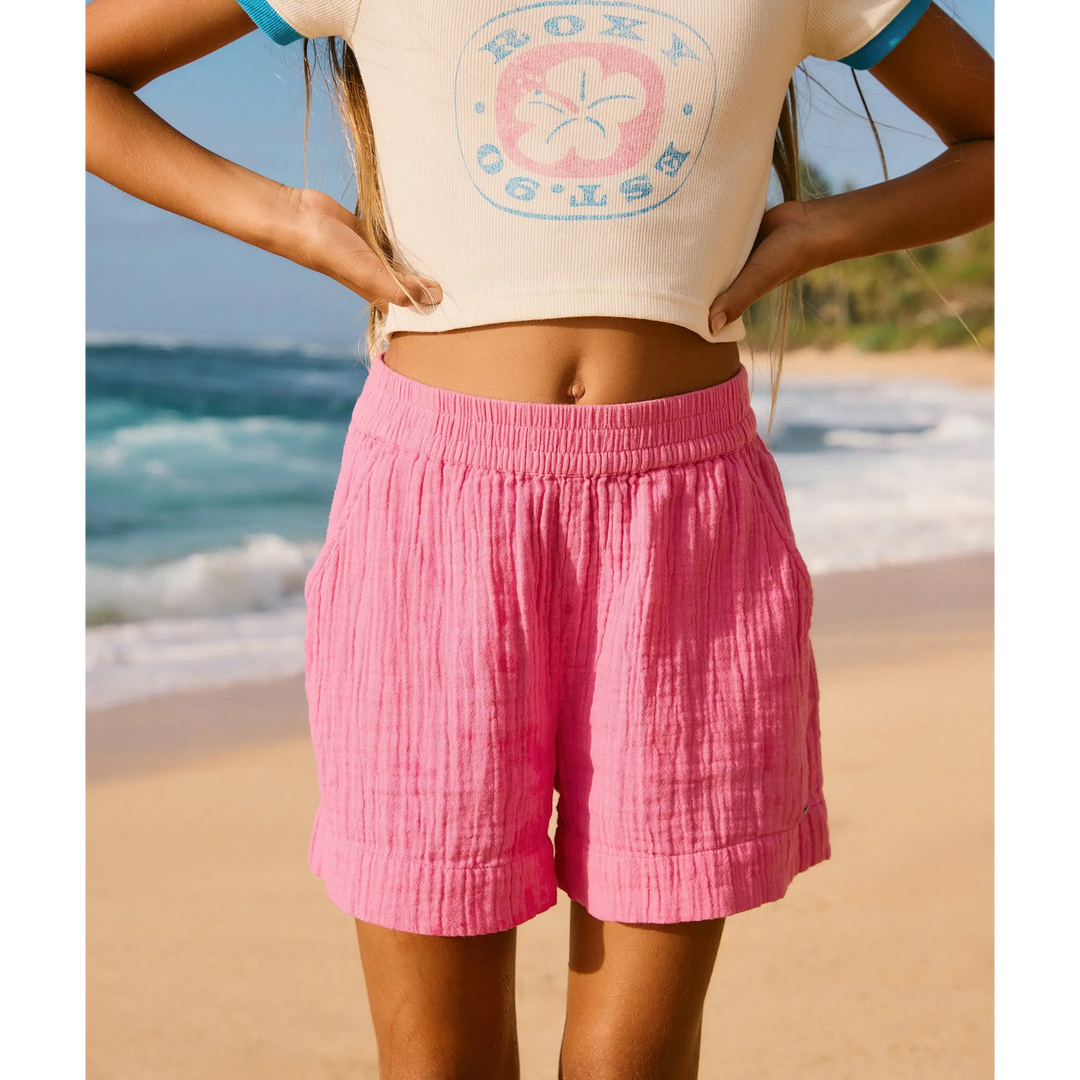 Roxy Youth Milky Shell Shorts 