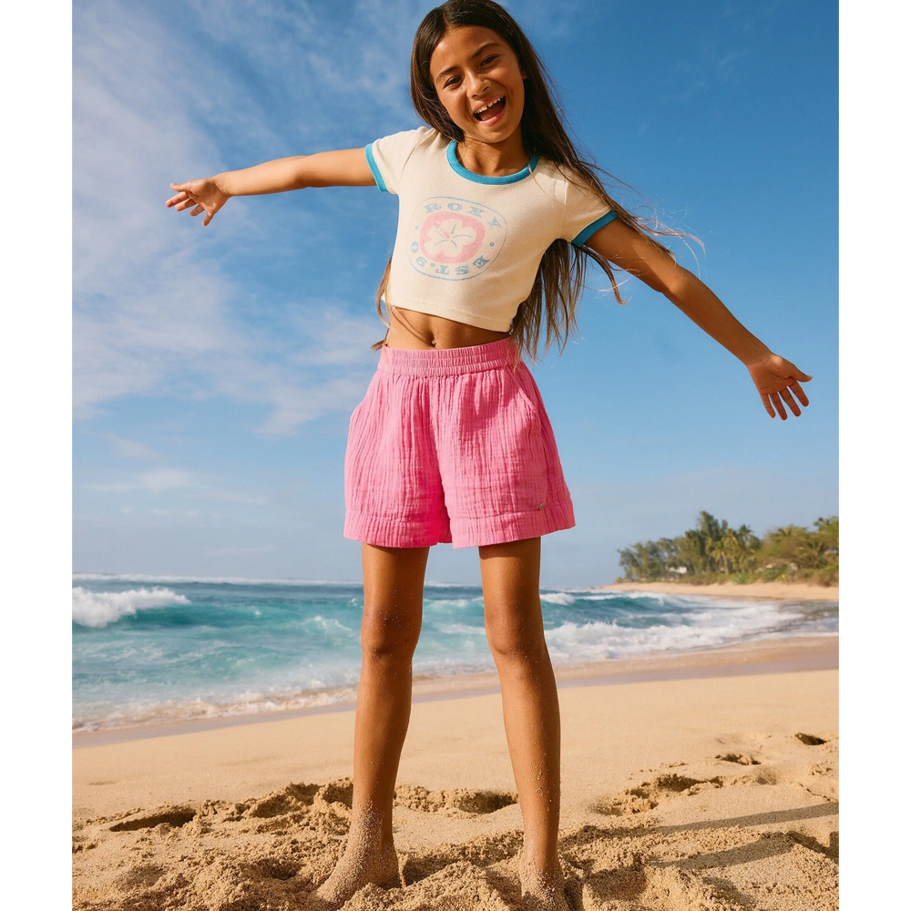 Roxy Youth Milky Shell Shorts 