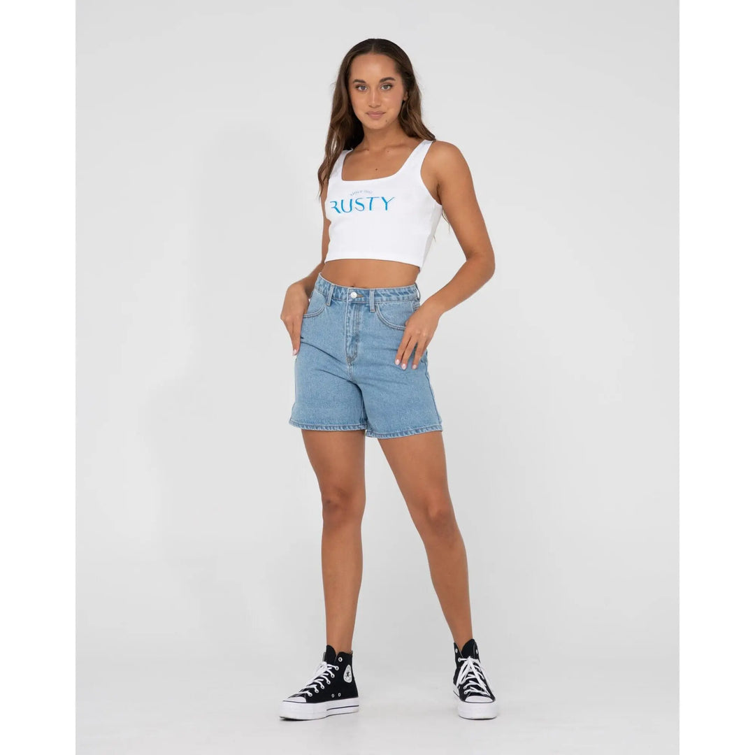 Rusty 1985 Baby Graphic Tank Top 