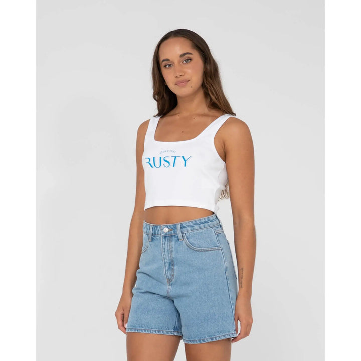 Rusty 1985 Baby Graphic Tank Top 